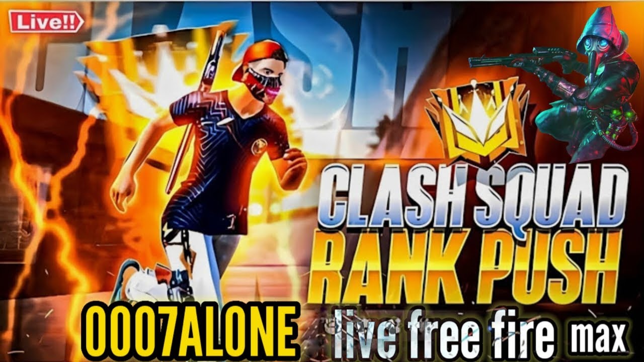 Push Cs Rank Live!!😜0007alonelive