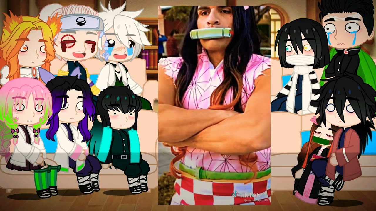Hashiras react to Nezuko || Demon Slayer/KNY || ENG/VN || MANGA SLOILERS || ( My old video)