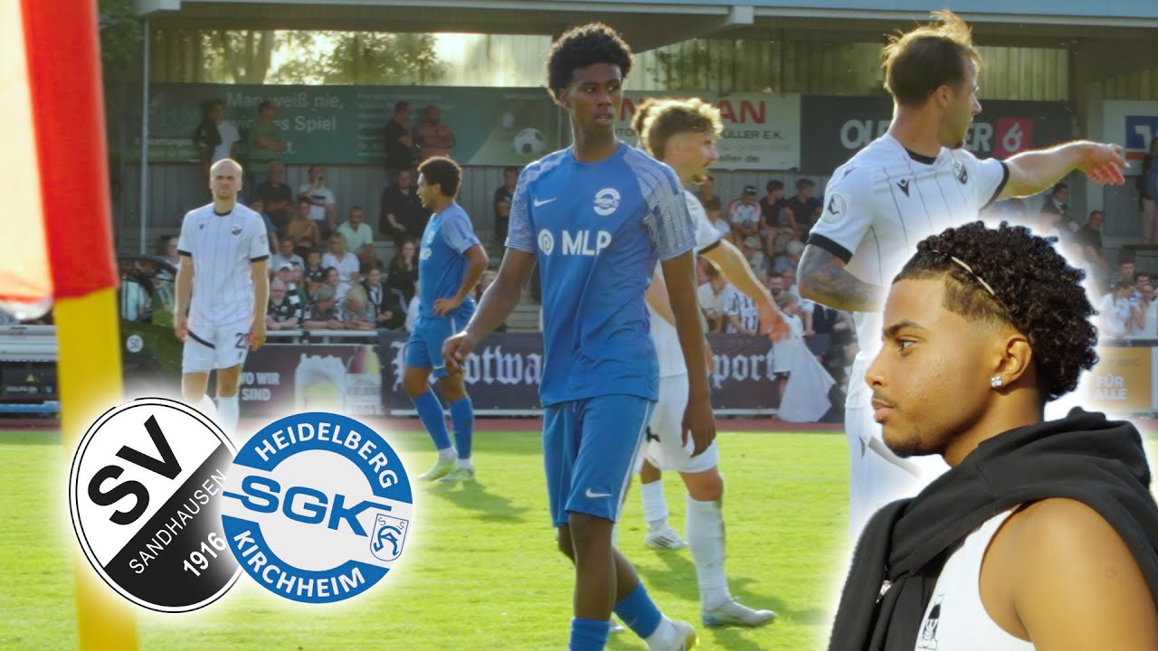 Profi Pokal Spiel gegen SV Sandhausen!!!⚽️