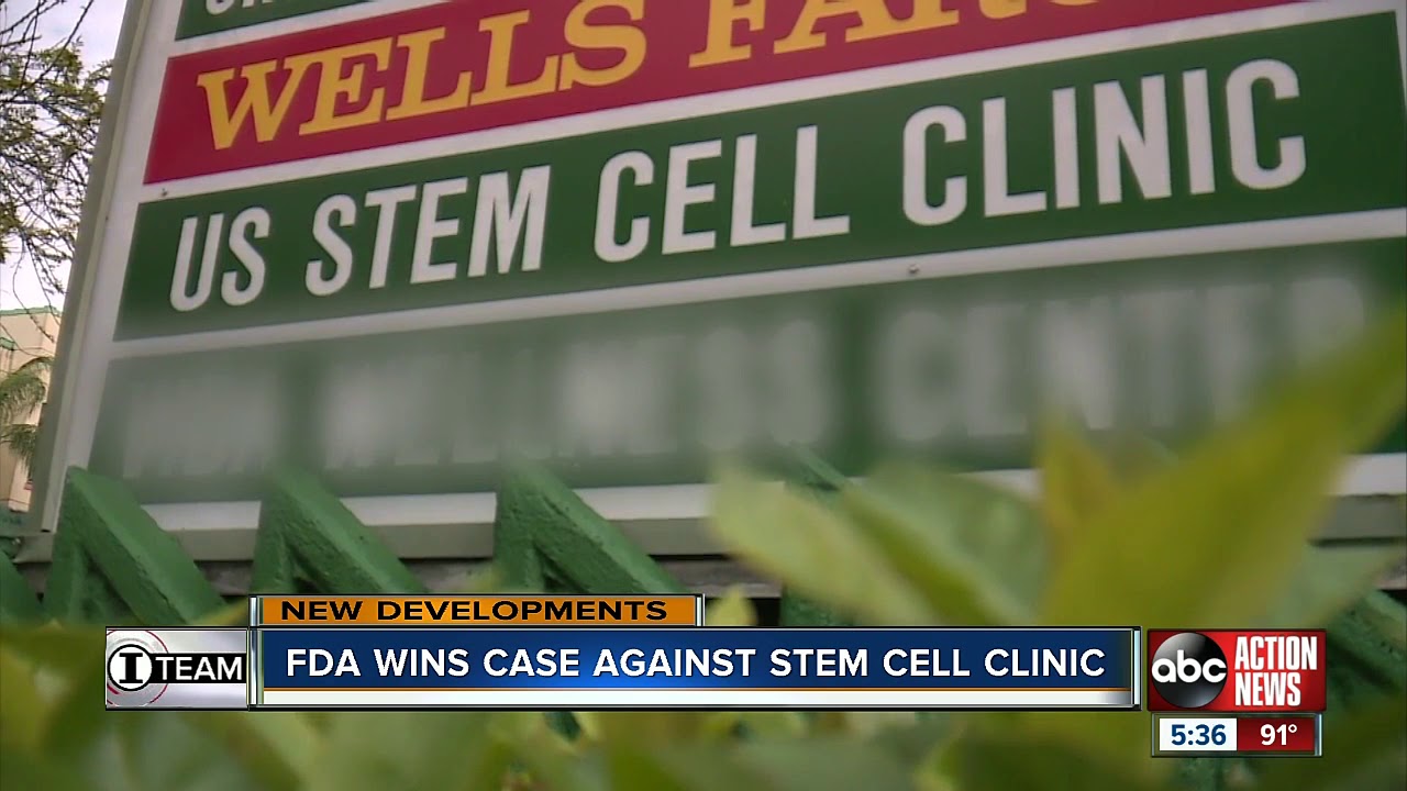 FDA wins case against Florida stem cell clinic where several patients went blind