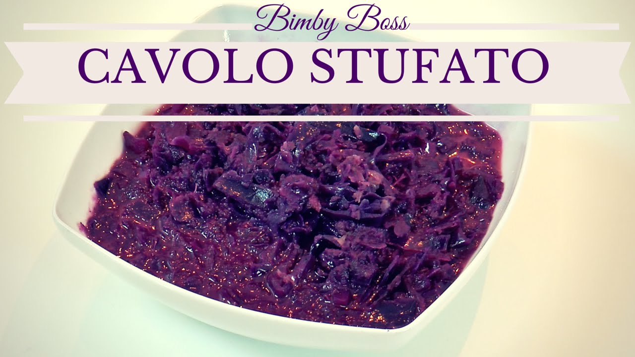 Cavolo Rosso Stufato | Bimby TM6 - TM5 -TM31 | Thermomix