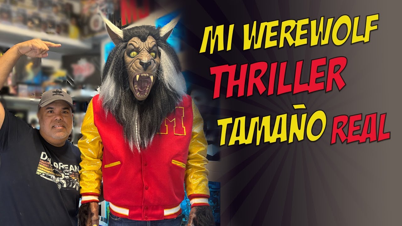 Me hago un werewolf Thriller a tamaño real 1:1