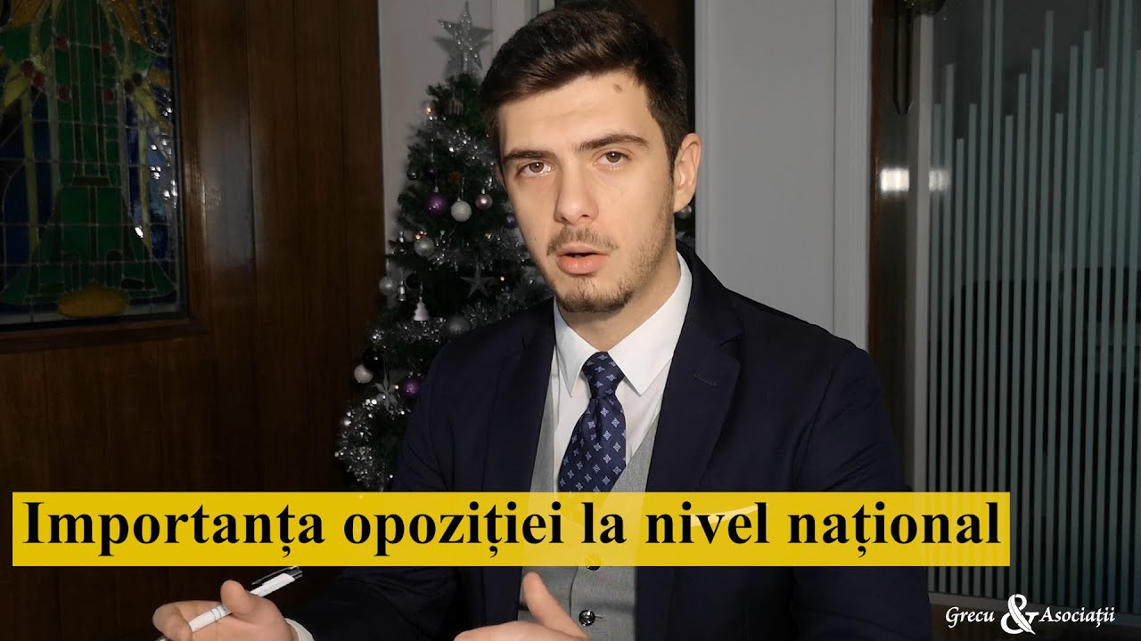 Importanța opoziției la nivel național - Avocat Mihai Besliu