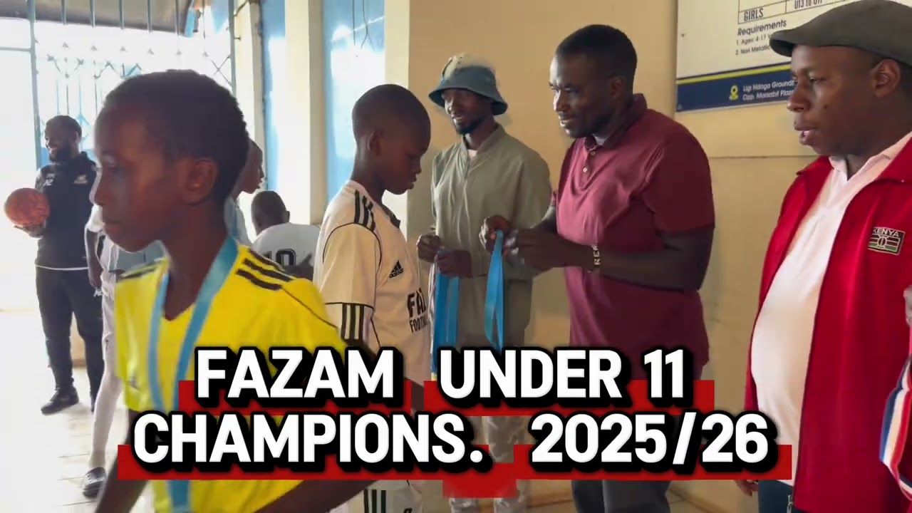 2025/2026 Ligi Ndogo Youth League Champs- Awards