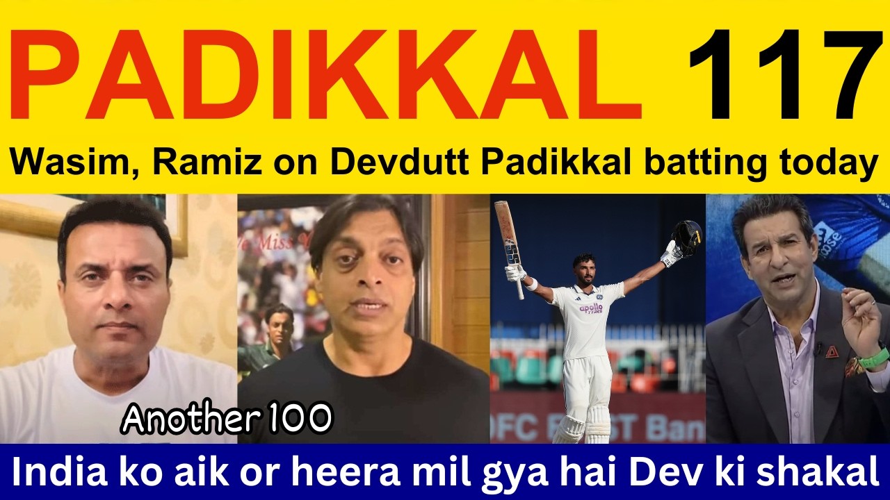 Pak media getting fan of Devdutt Padikkal 117 today IND vs SL | Devdutt Padikkal batting Pak reacts