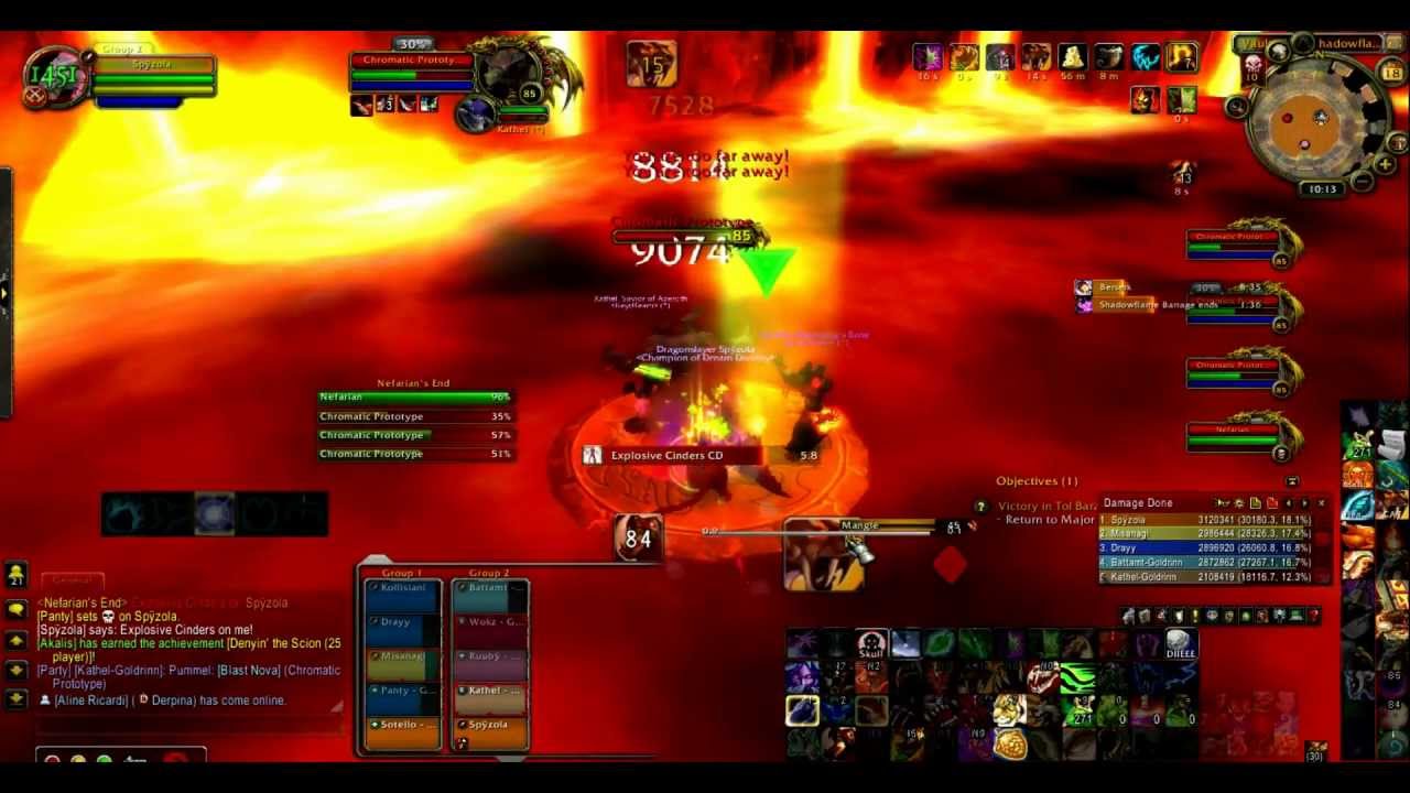 &ETH;ream &ETH;ivinity & Keydteam vs Nefariam 10m Heroic