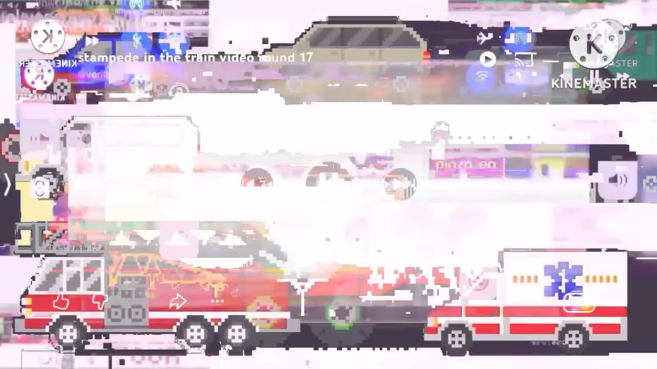 stampede in the train video round 19