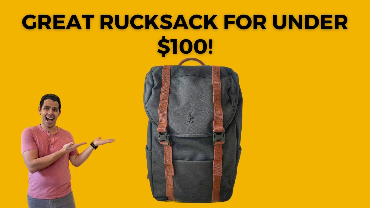 Обзор рюкзака Tomtoc Vintpack — Heritage Tech по цене менее 100 долларов!