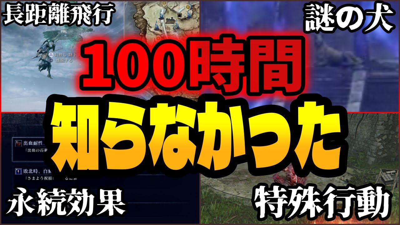 【ナイトレイン】100時間プレイしても気付いてなかった小ネタ＆テクニック集まとめ【エルデンリング 】