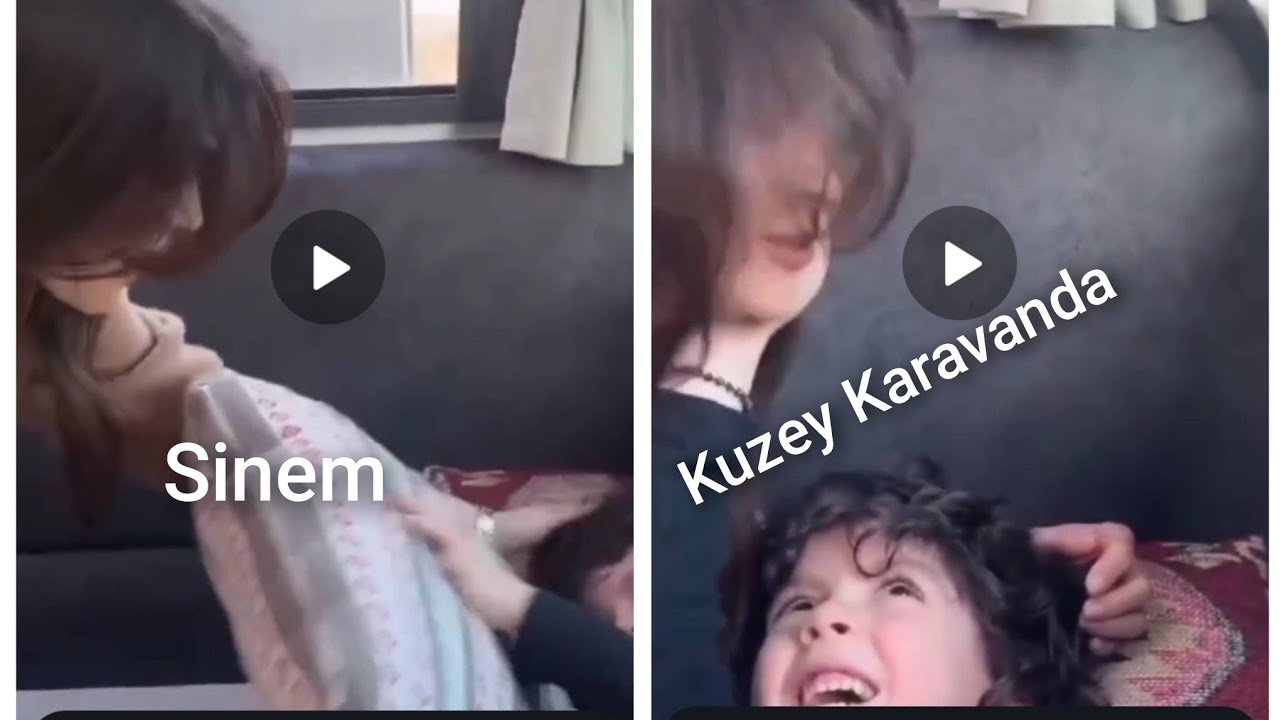 Uzak Şehir 53.Bölùm Set Arası Sinem Ùnsal Kuzey Gezer Karavandan Eĝlenceli Paylaṣım