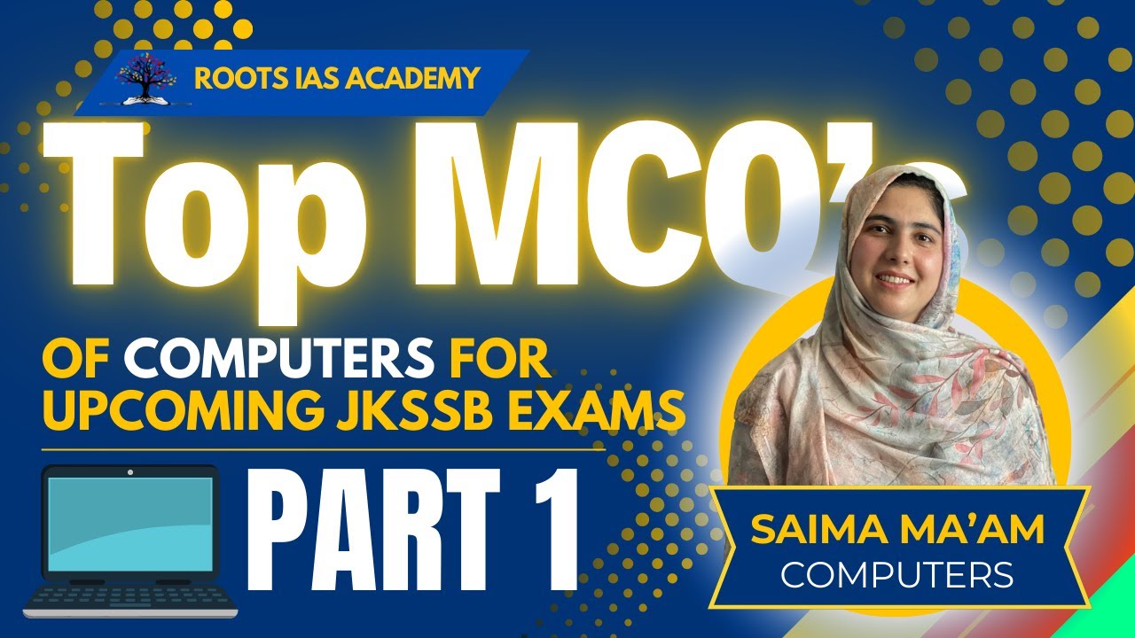 Crack JKSSB with These Top Computers MCQs! Part 1 #jkssb #jknt #jkpsi