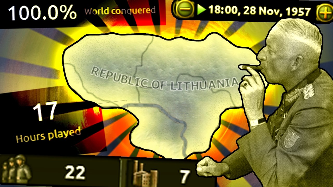 EXPERT AI LITHUANIA WORLD CONQUEST IN HOI4!
