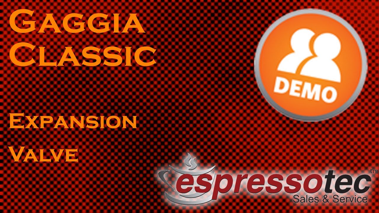 Gaggia Classic - Adjusting the Brew Pressure