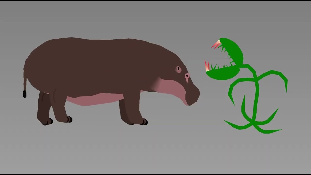 Roblox enters the attack - Hippopotamus Attack