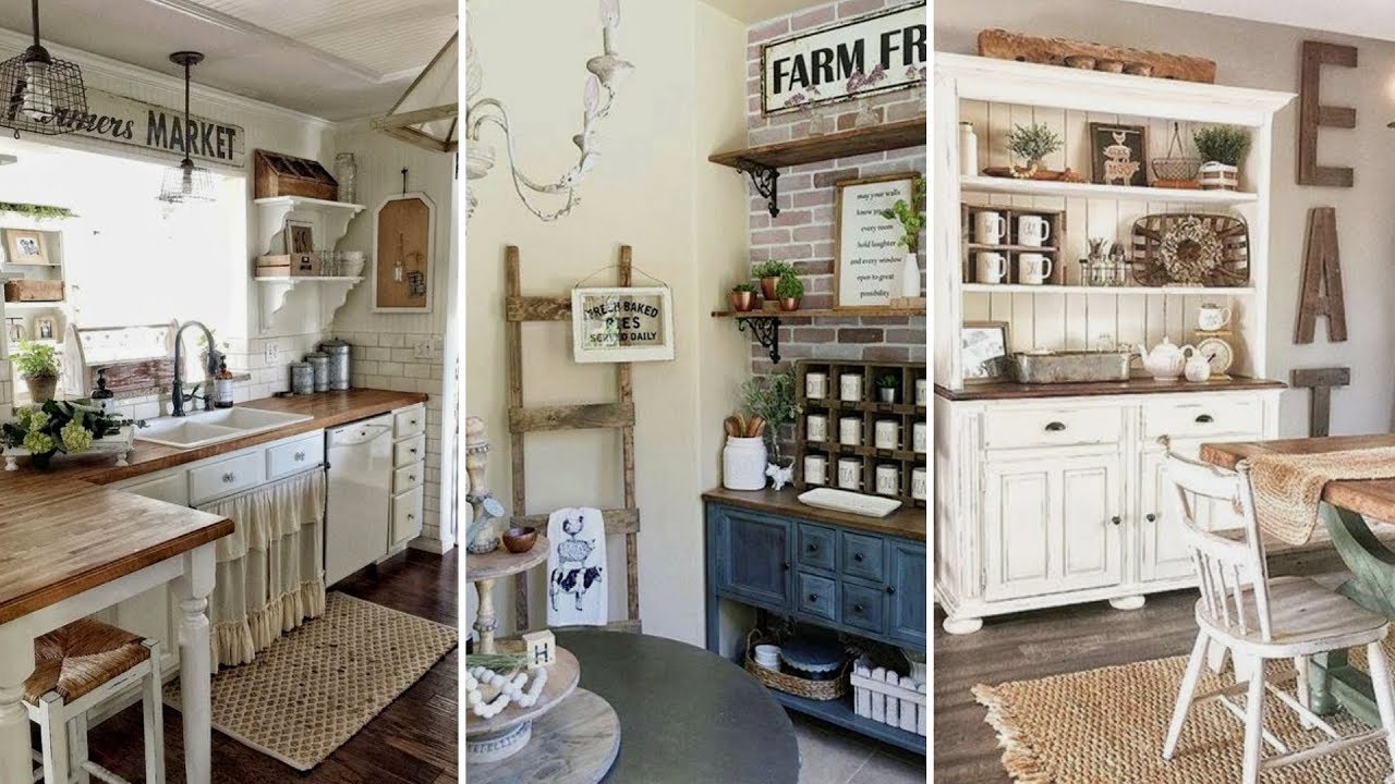 ❤DIY Rustic Farmhouse style Kitchen decor Ideas❤ | Home decor & Interior design| Flamingo Mango