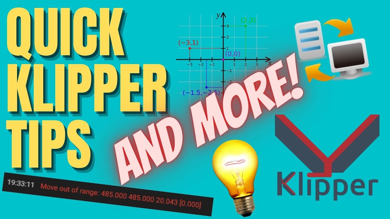 Quick Klipper Tips - Expanding your 3dp toolkit