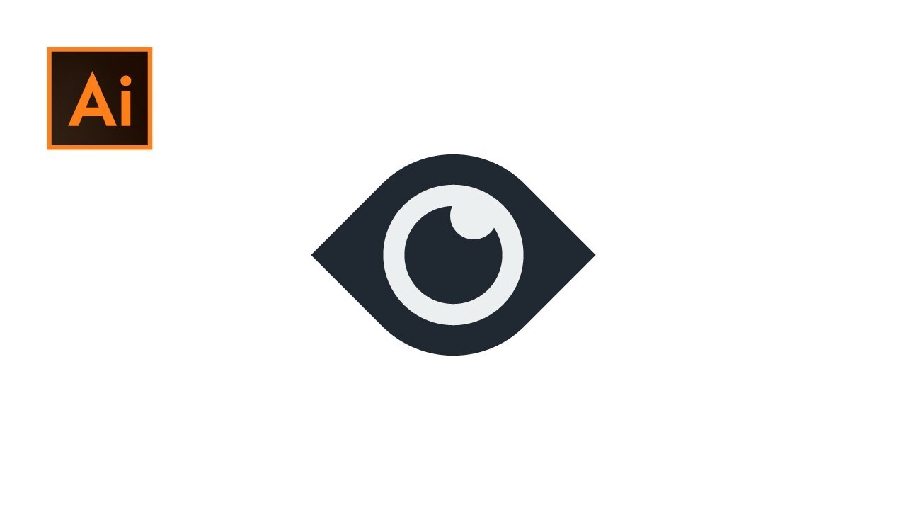 Illustrator Tutorial - Simple Eye