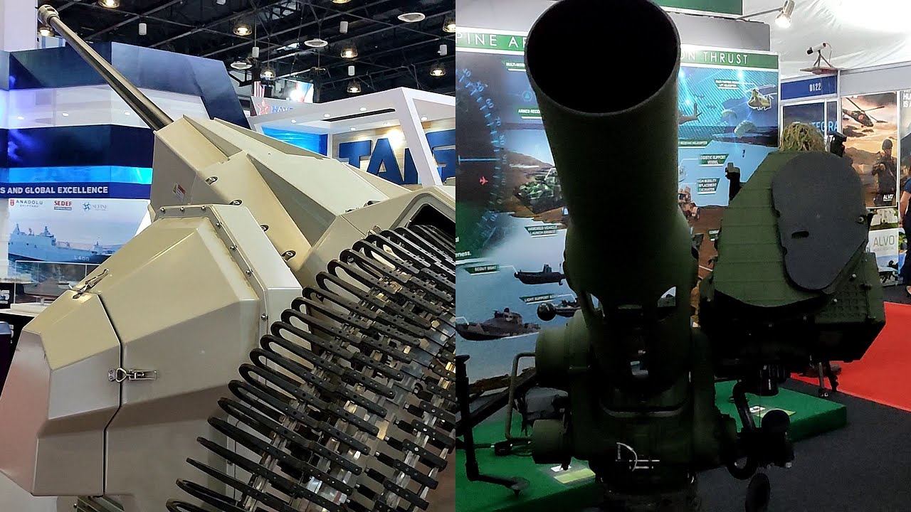 A Close Look at the SMASH Gun of the Navy and the TOW ITAS Launcher of the Army