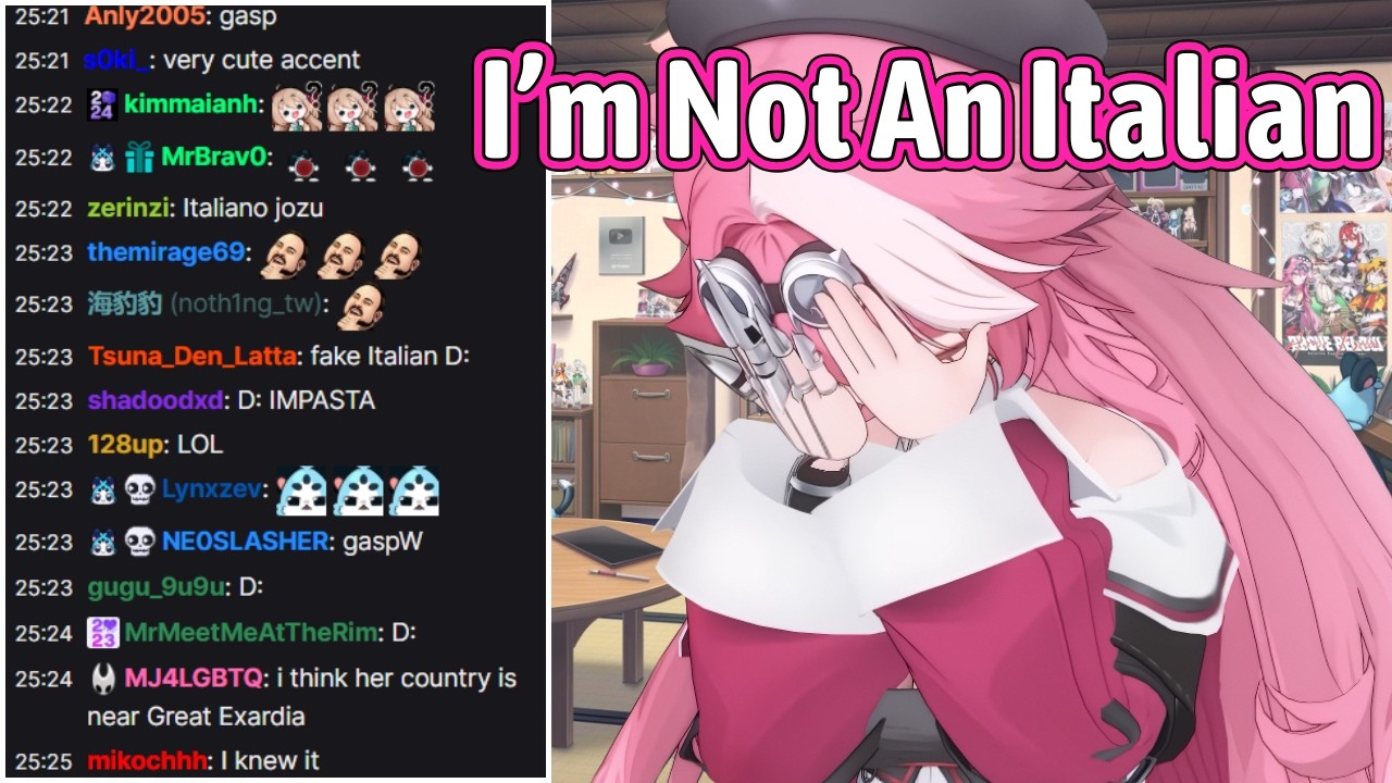 BIG NEWS! Raora Admit That She's Not An Italian【Hololive EN】