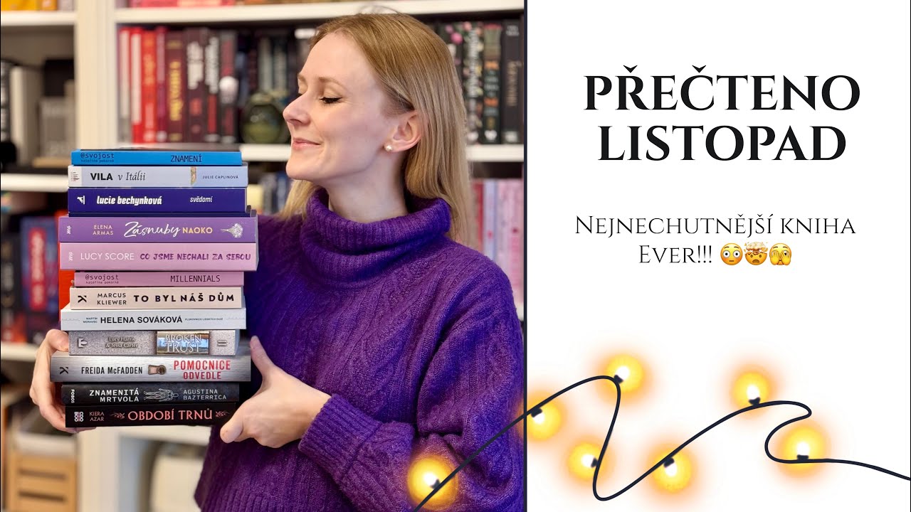 #7 - přečteno za listopad - nejnechutnější kniha roku?!