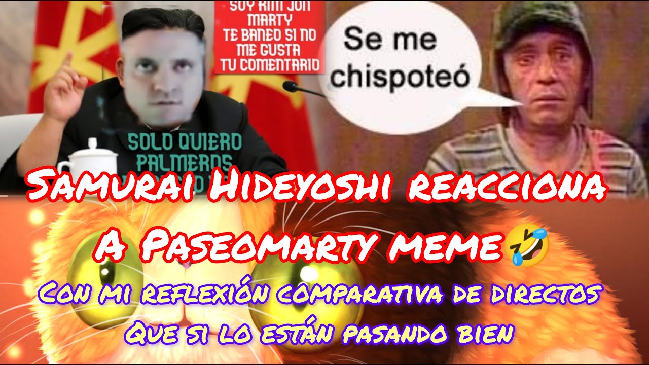 Nioh 2 💥Reacción del Samurai Hideyoshi al Paseomarty Manquis, meme Chavo del 8.🤣🤣🤣