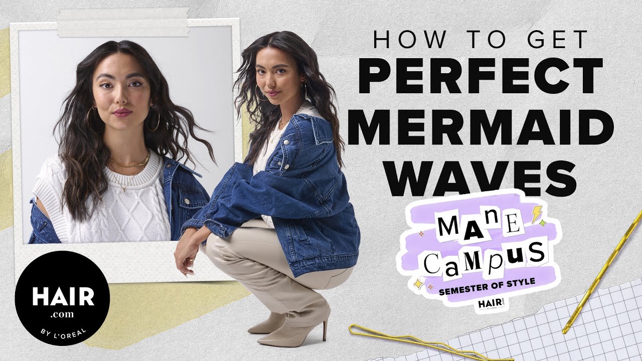 Mane Campus: Bradley Leake Undone Wave Hair Tutorial | Hair.com By L'Oreal