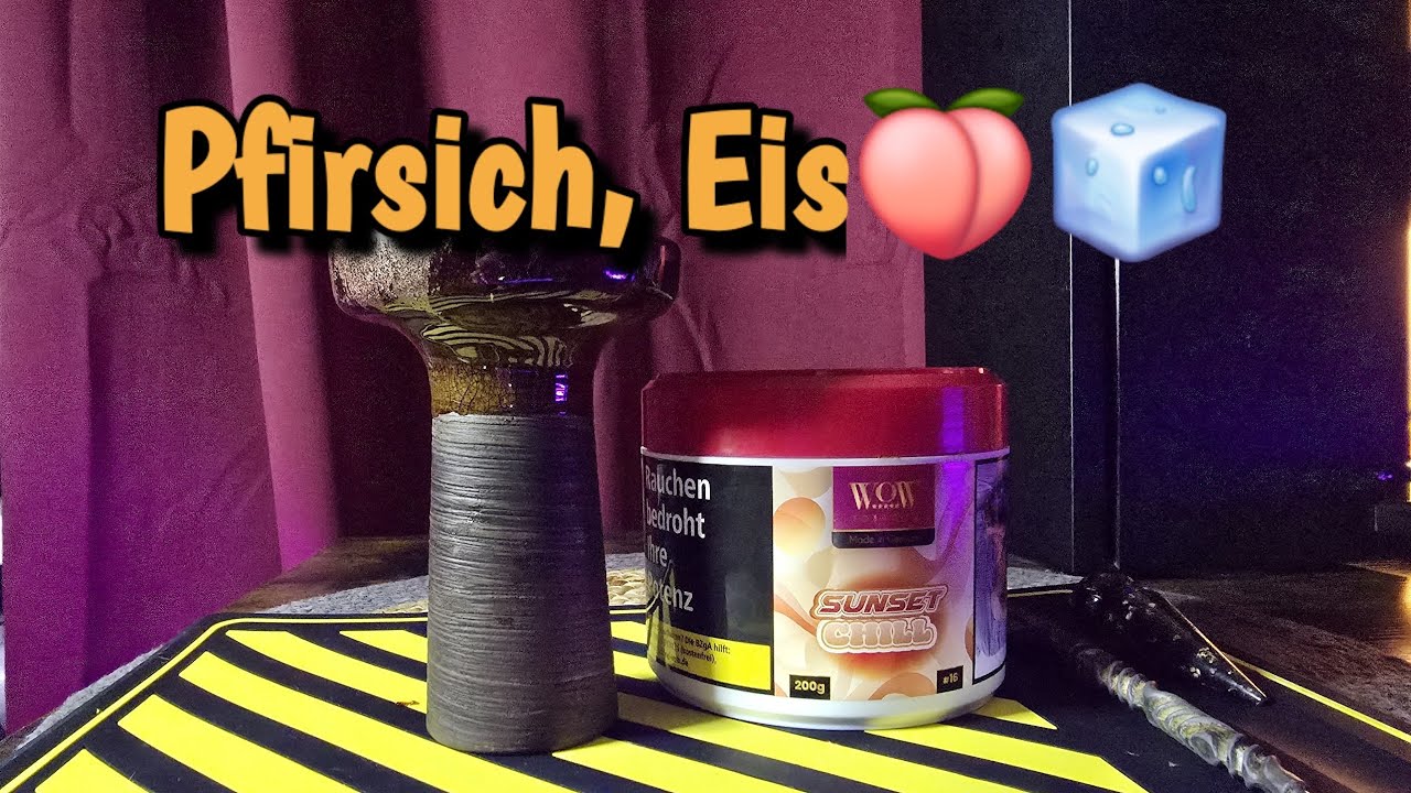 WoW Tobacco Sunset Chill | Shishatabak Review 💨 | Für die Eistee Liebhaber 😋
