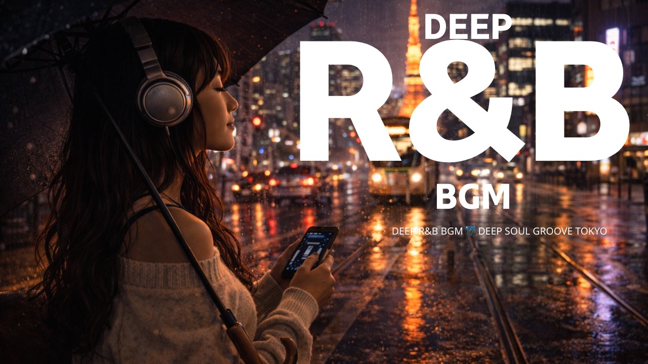 【Playlist】Deep R&B BGM 🌃 Deep Soul Groove Tokyo｜深夜の都会グルーヴ Vol.5