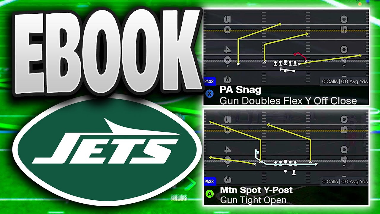 FREE New York Jets Offensive EBOOK! Learn The BEST OFFENSE In Madden 26!