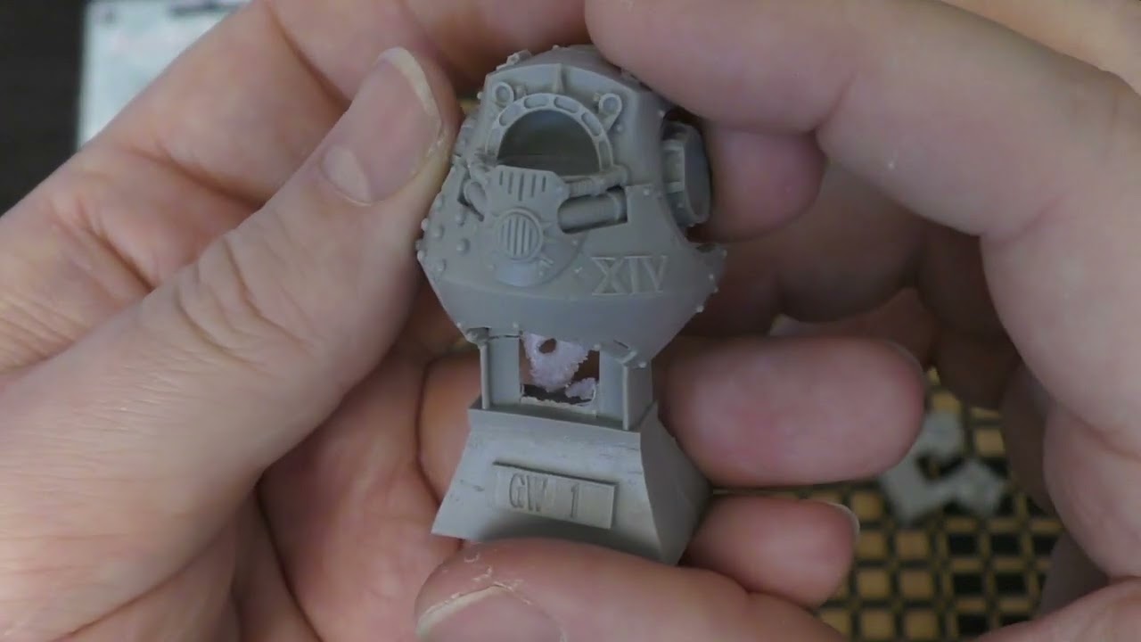 Death Guard - Contemptor Dreadnought - Unboxing (HH)