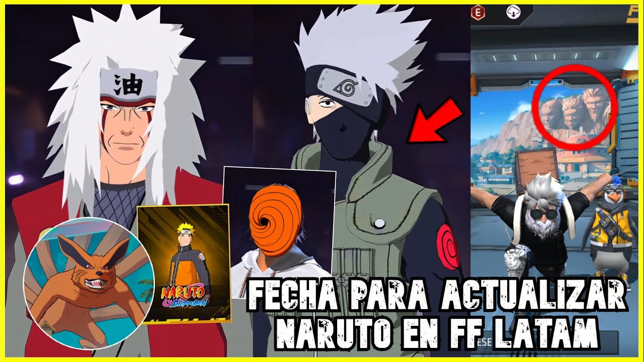 SALIÓ ¡NARUTO SHIPPUDEN ERROR ACTUALIZADO TRANSFORMACION NARUTO PREMIOS LEGENDARIOS 2025 en FF LATAM