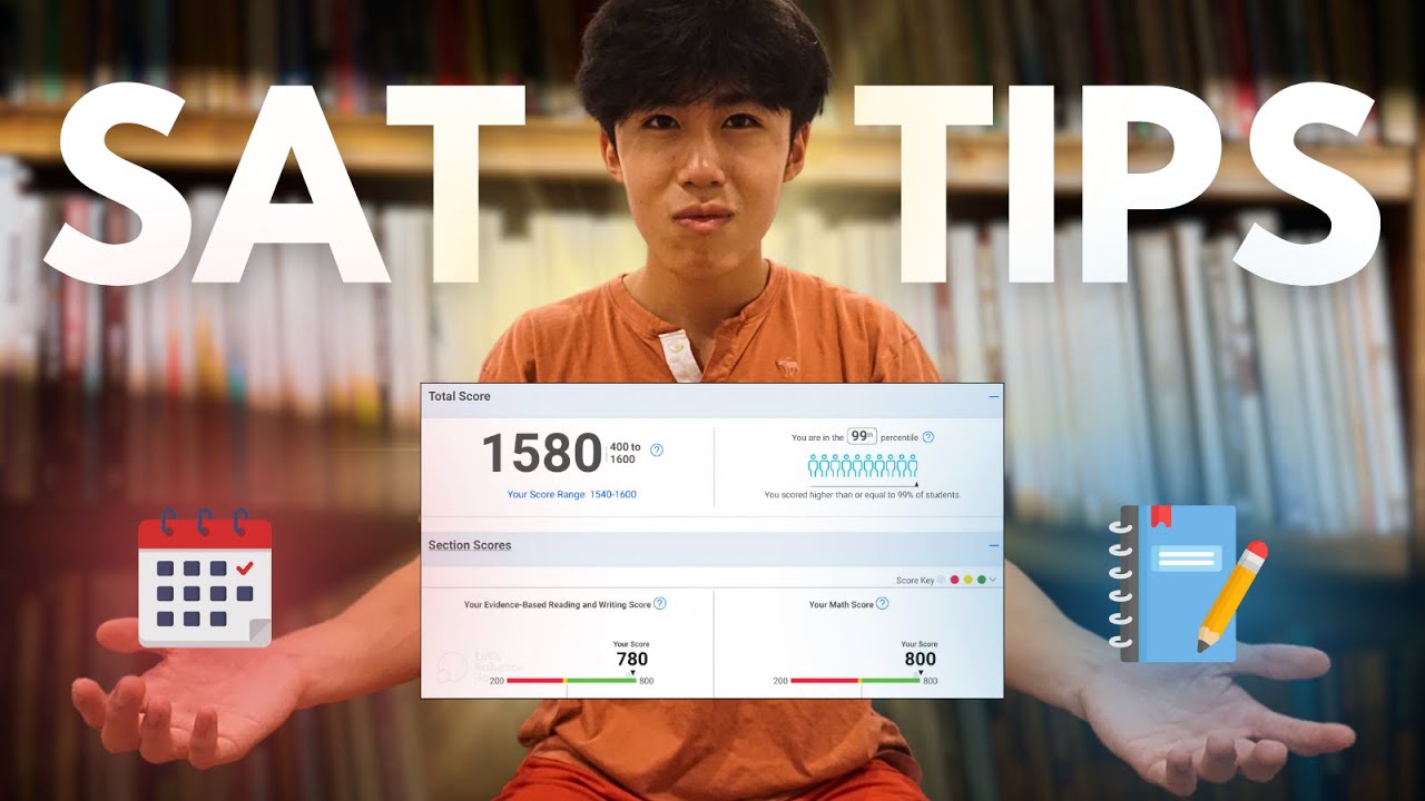 How I got a 1580 SAT on my FIRST TRY (must-know study tips) 📚📝