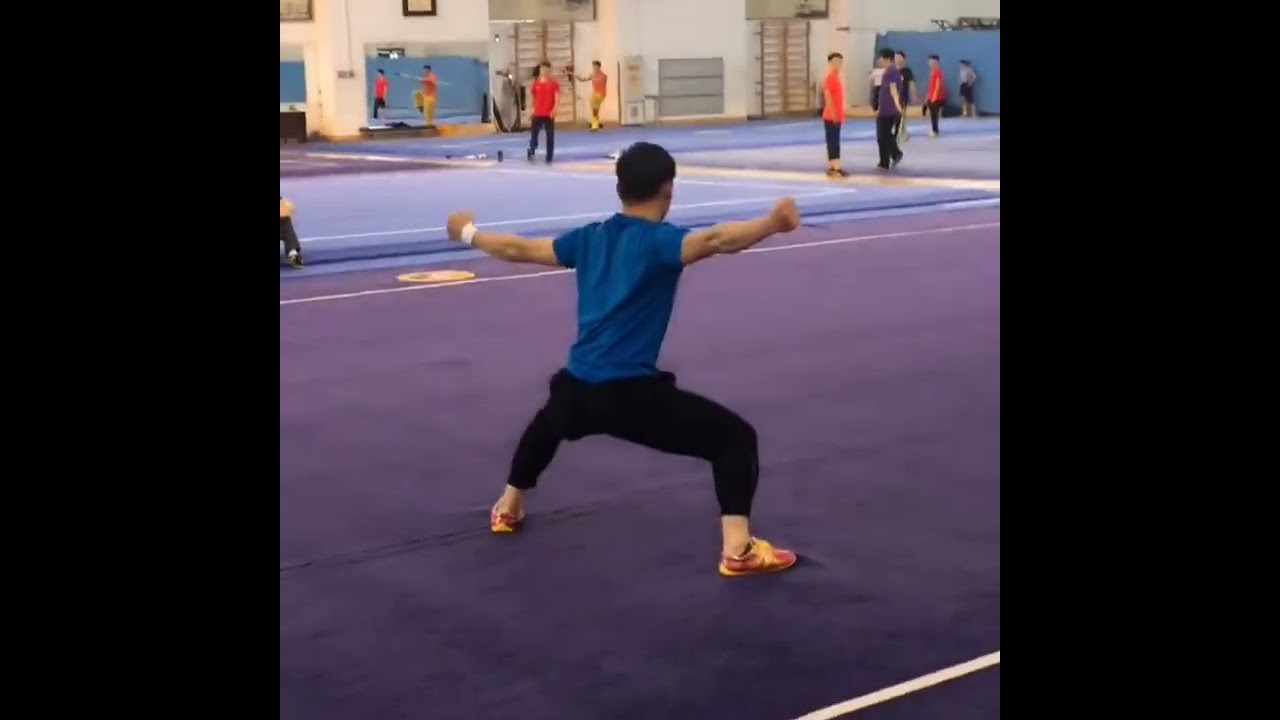 Shui Tianqi training ditang quan!