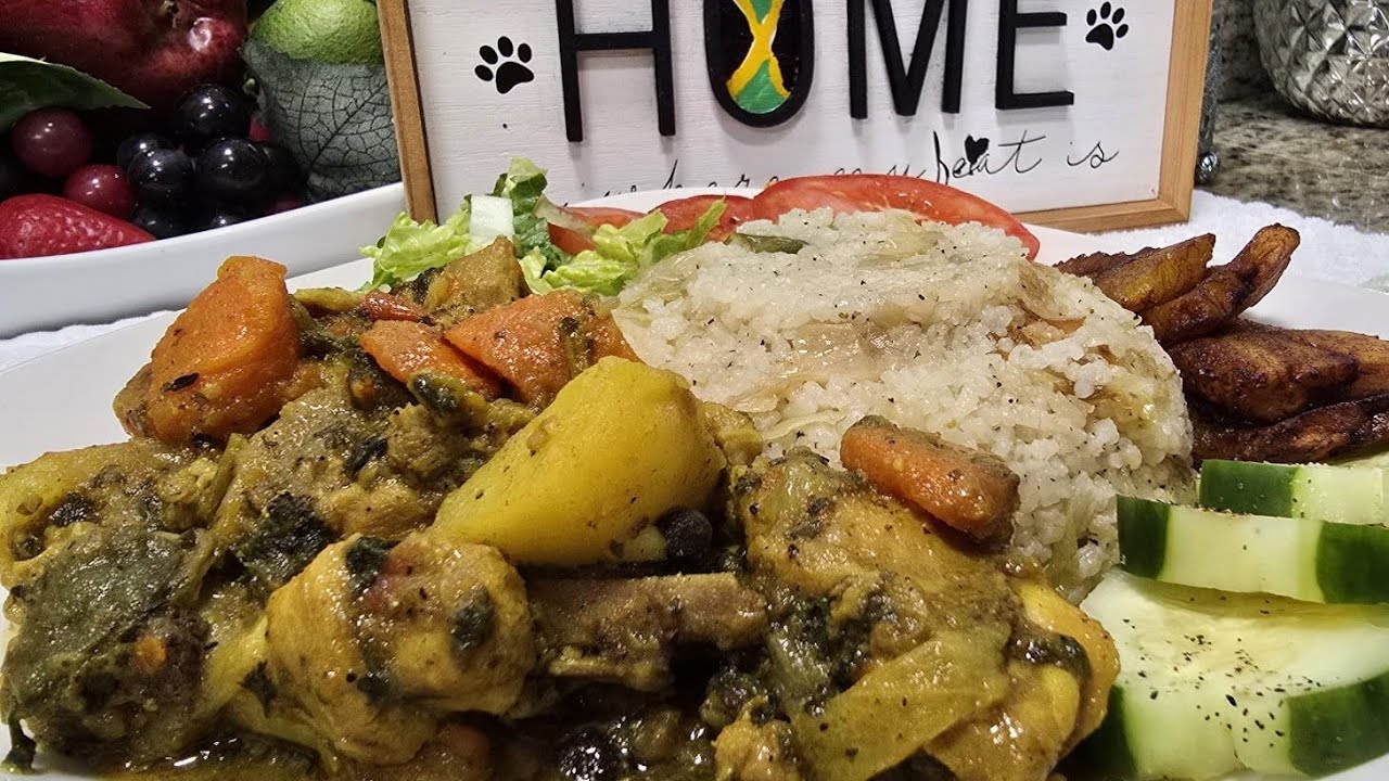 LET'S COOK JAMAICAN CURRY CHICKEN RECIPE FAST EASY AND SIMPLE