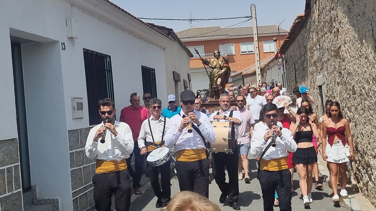 MINGORRÍA. Fiestas 2025. Procesión de San Roque