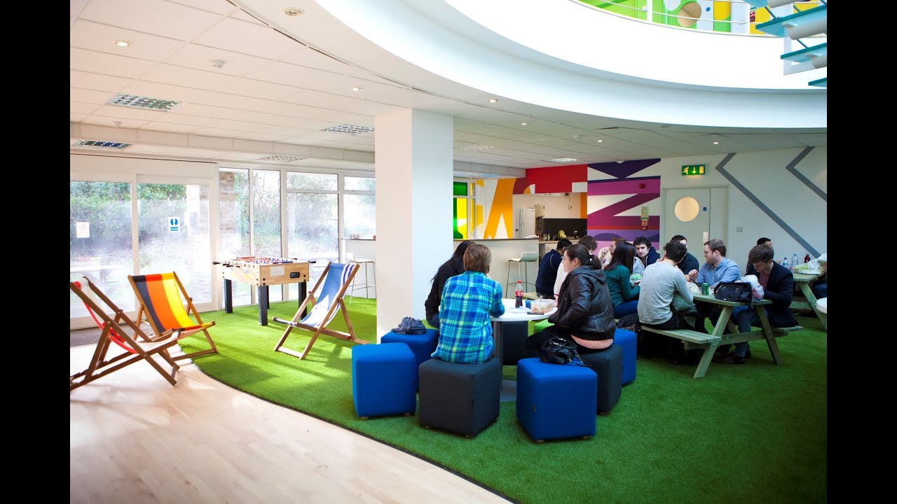 How to attract and retain talent with a cool office and breakout space design.