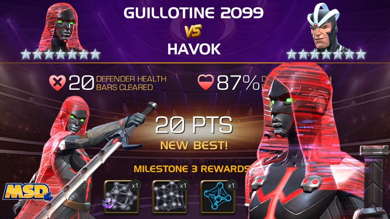 Guillotine 2099 Takes 20 Bars Off Havok! Solo Coliseum - Week 1