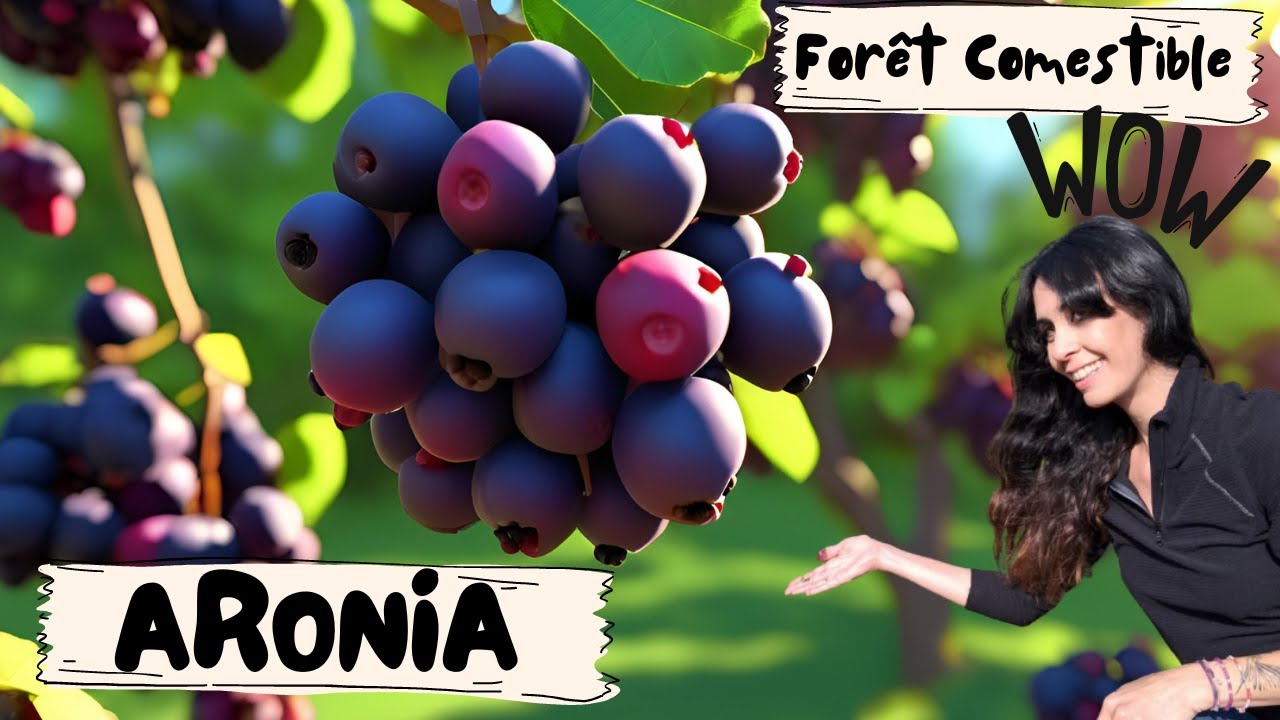 🔴😕ARONIA à la FORÊT COMESTIBLE? + Confidence....