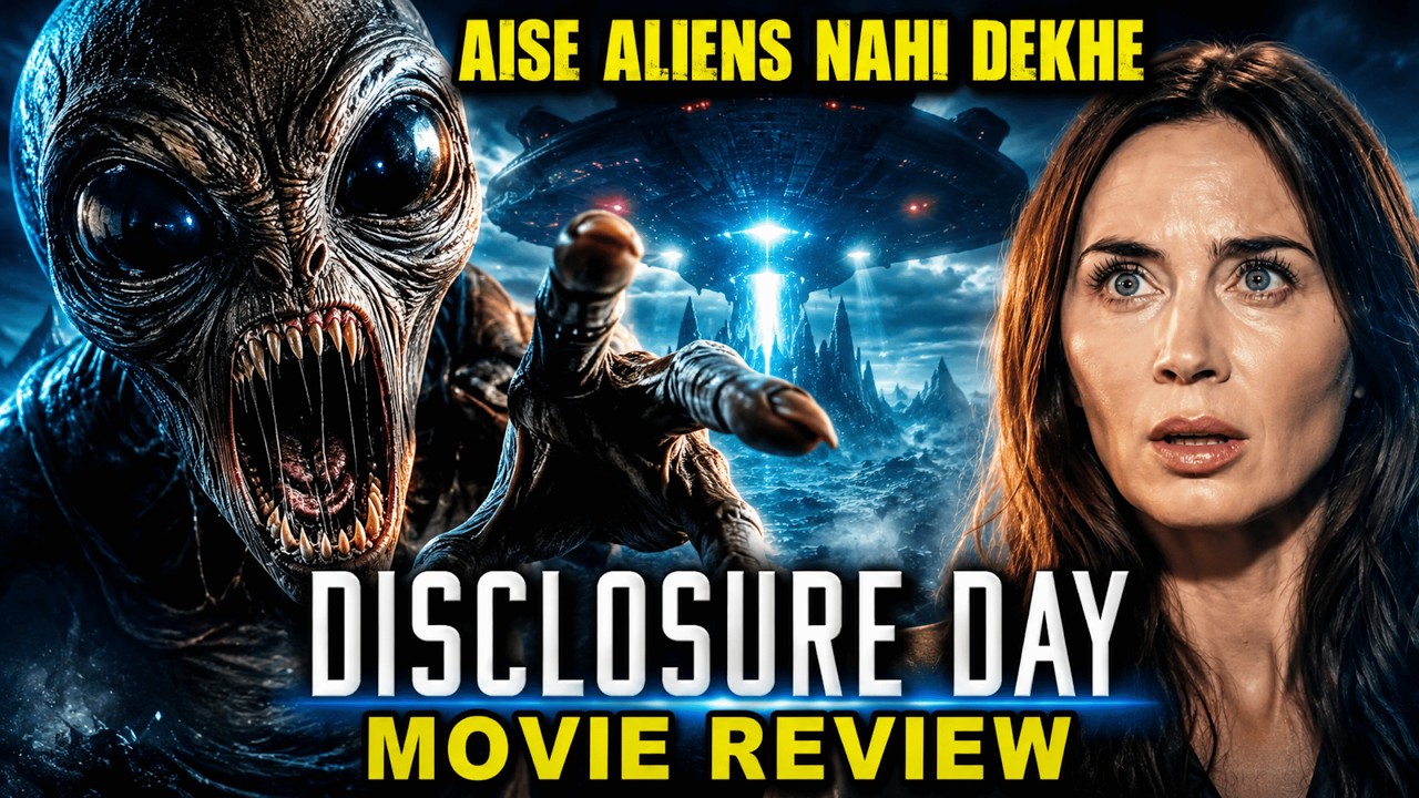 New Steven Spielberg Alien Movie 😱🔥 | Disclosure Day (2026) Review Hindi