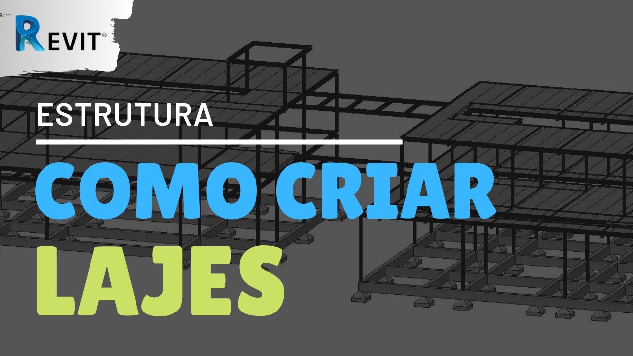 Como inserir laje a partir dos eixos | Revit | Utilizando BIM