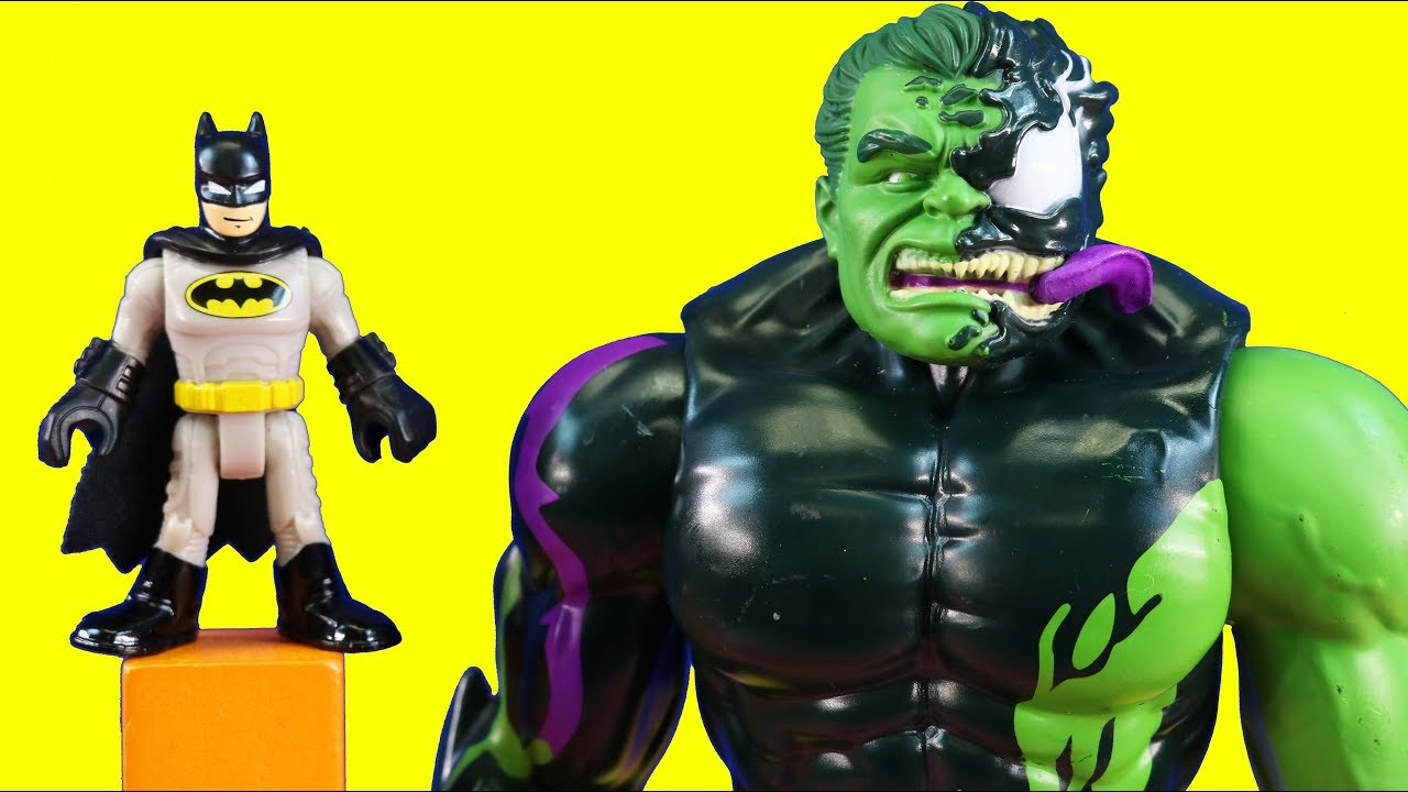 Superhero League Adventure With Hulk And Batman