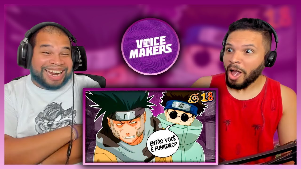 Malandragem Ninja: EPISÓDIO 18 - SHINO VS MC ZAZA! | Voice Makers