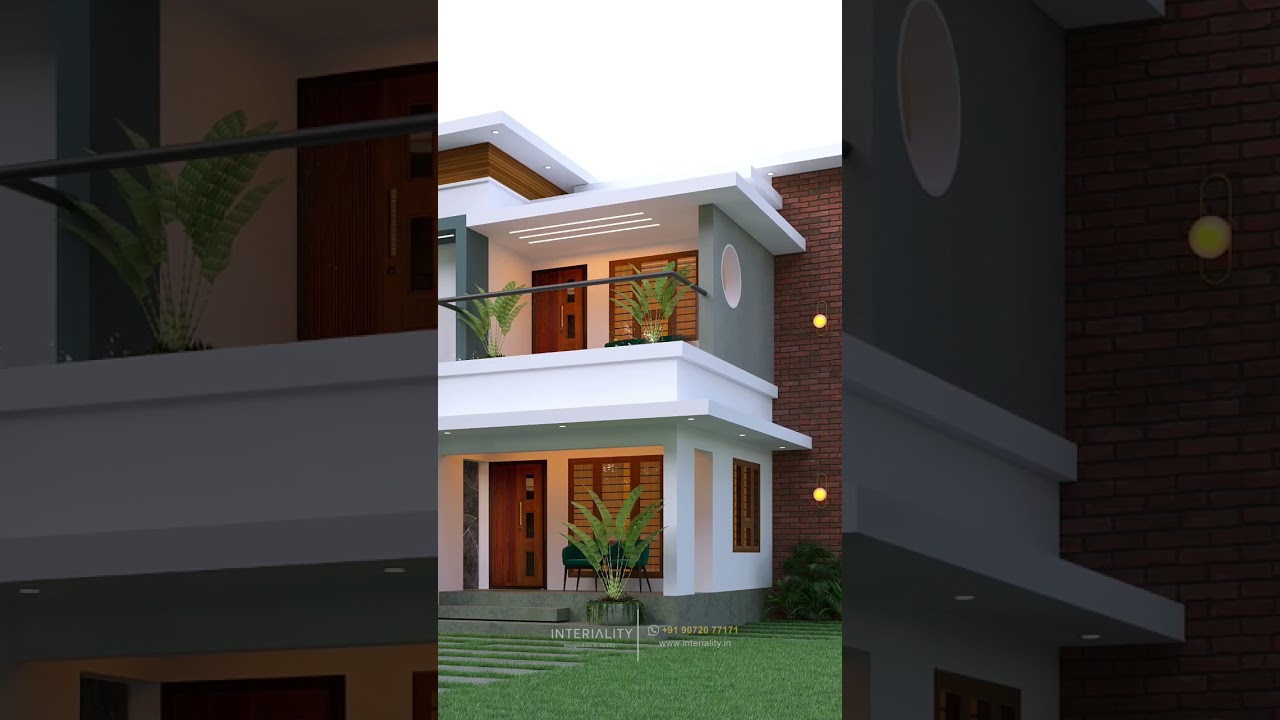 Kerala Home Total sqft: 1570  3BHK modern elevation #home #housedesign