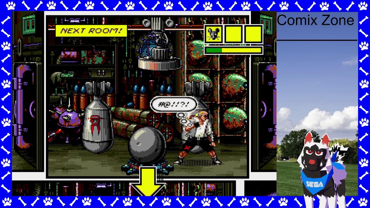 Comix Zone  [Beating All Sega Genesis Games 078] - Act 2