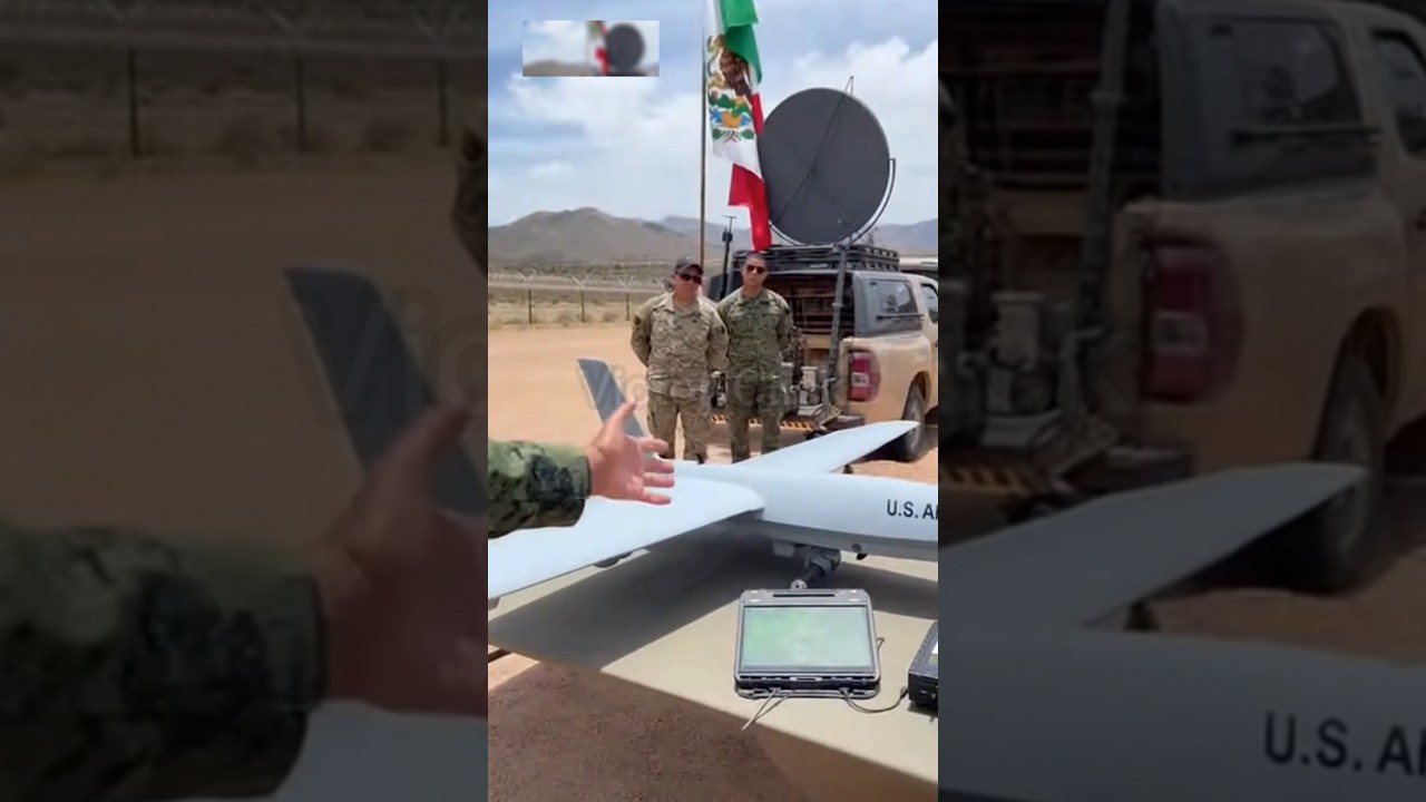 Dron satelital otorgado al ej&eacute;rcito mexicano #army #defensanacional #militar #mexico