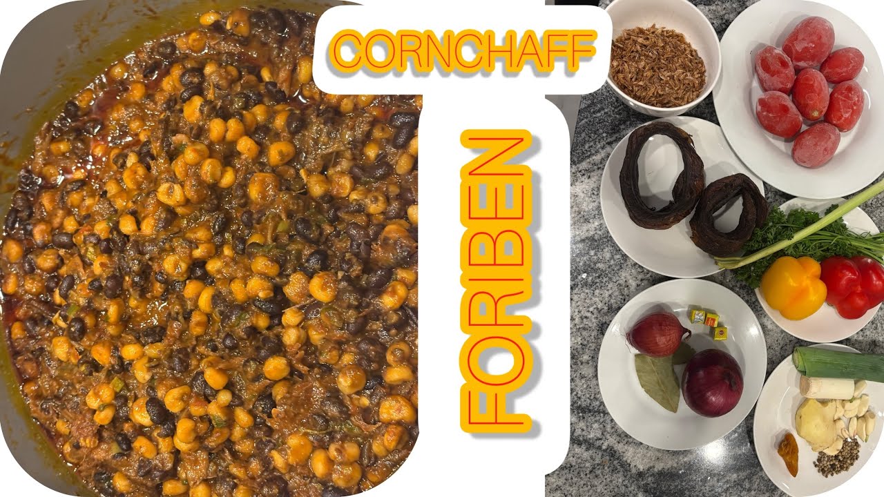 Nothing beats homemade Cameroon cornchaff. Built flavour method.