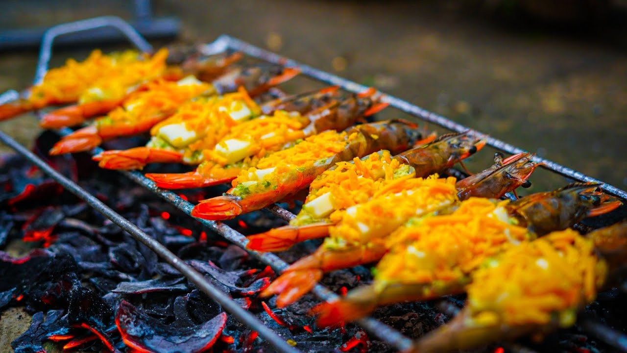 GRILLED SHRIMP CHEESE | Sobrang sarap! | Prawn Thermidor | Lutong Bombero