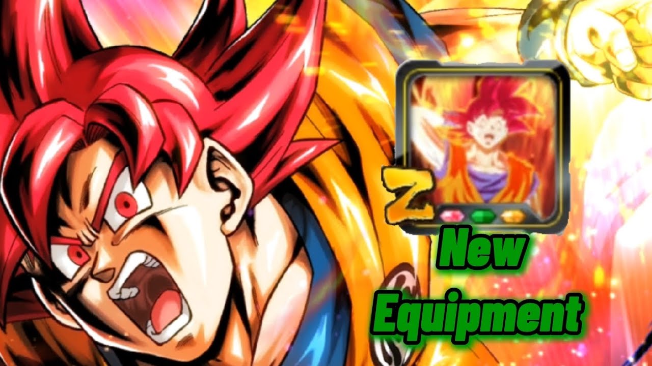 Using God Goku's Unique Equipment