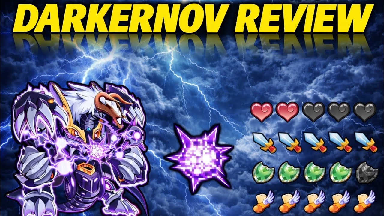 Darknov monster review ower power amazing game play and fight🤯||#bulu_monster 