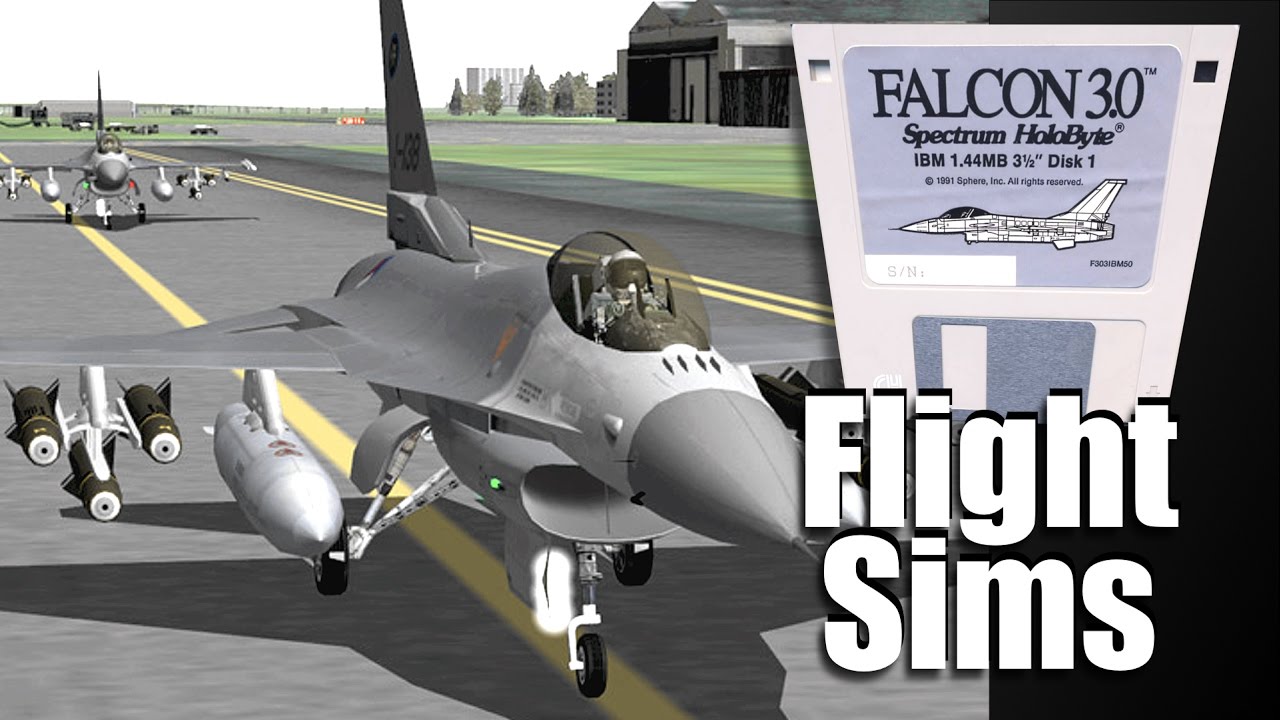 Classic FLIGHT SIMS Collection & Favorites [MS-DOS ROCKS!]